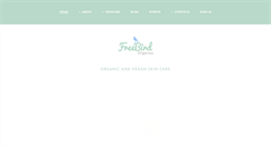Desktop Screenshot of freebirdorganics.com